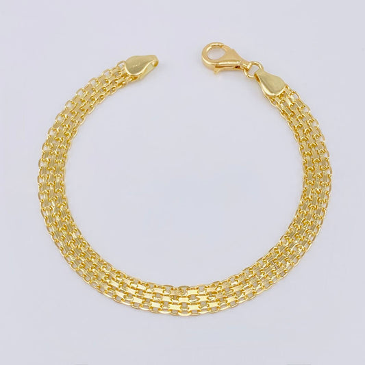 Pulso Chino 7.95 g / 19 cm / 6,15 mm Oro Amarillo 18K