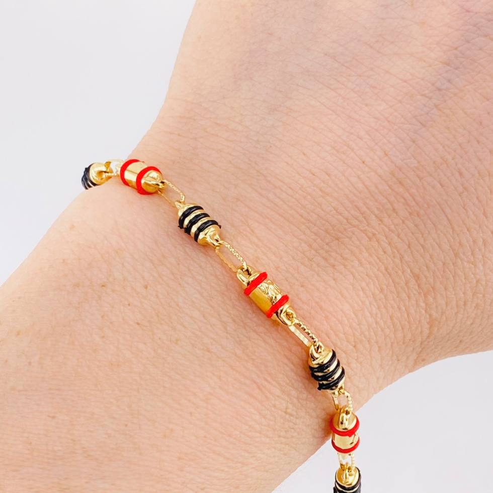 Pulso Rustico 4.6 g / 19,5 cm / 4,5 mm Oro Amarillo 18K