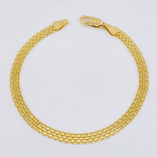 Pulso Chino 7.1 g / 21 cm / 5,1 mm Oro Amarillo 18K