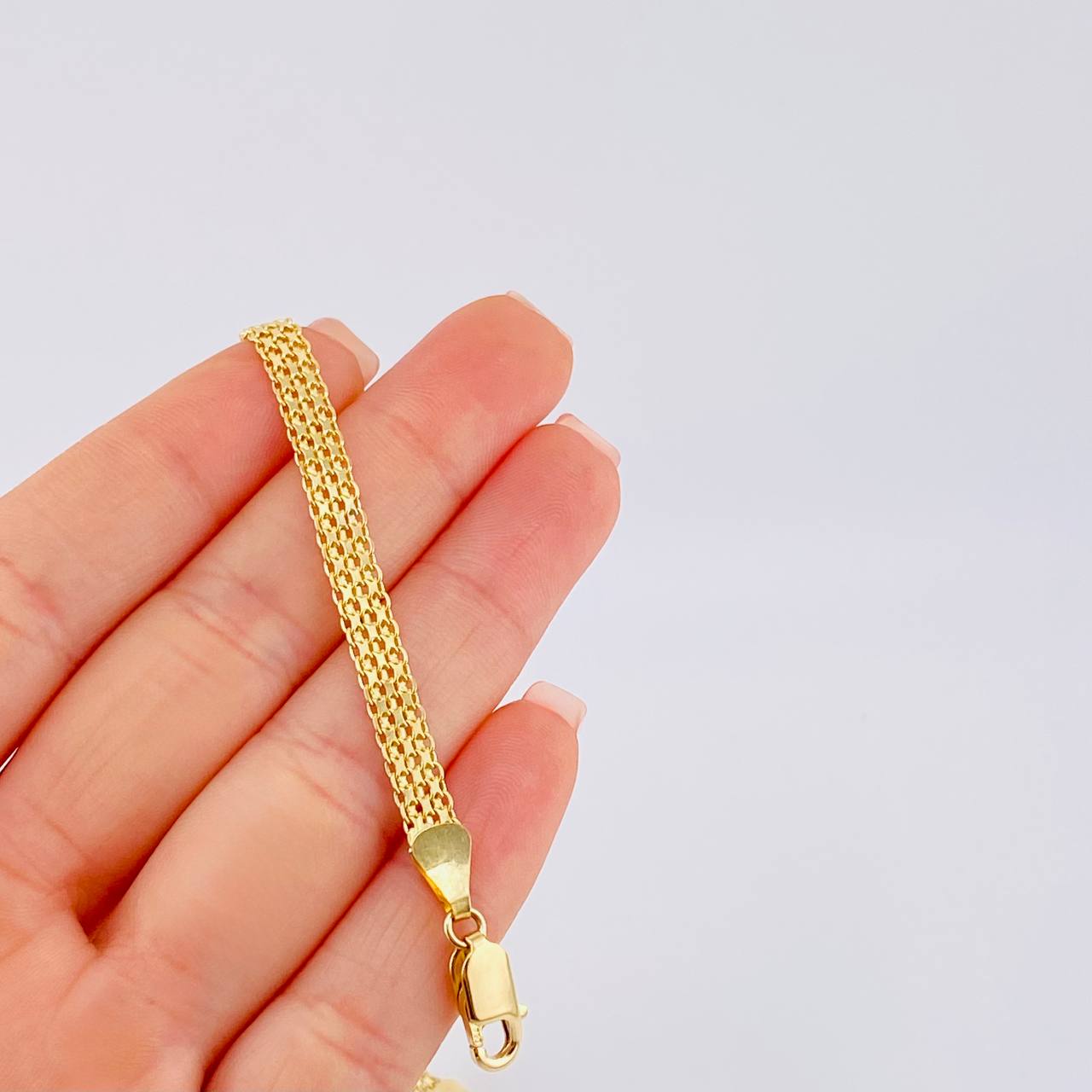 Pulso Chino 7.1 g / 21 cm / 5,1 mm Oro Amarillo 18K