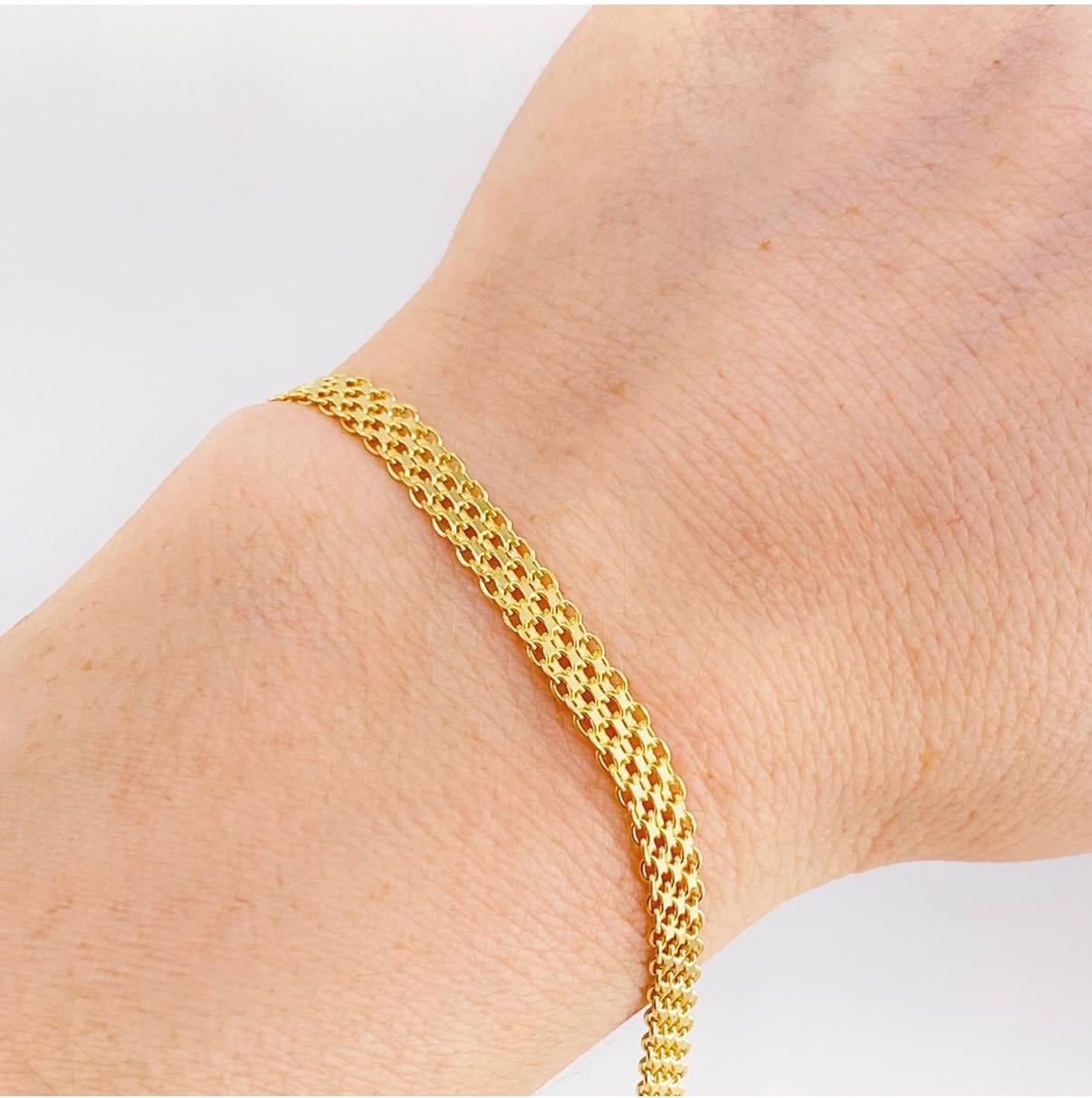 Pulso Chino 7.1 g / 21 cm / 5,1 mm Oro Amarillo 18K