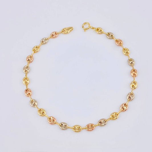 Pulso GC 2.3g / 21.5cm / 3.25mm Tres Oros 18K