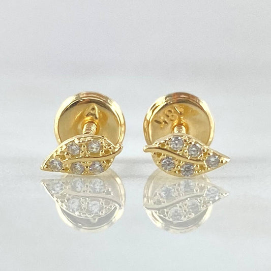 Topos Hoja 0.6gr / Oro 18K *