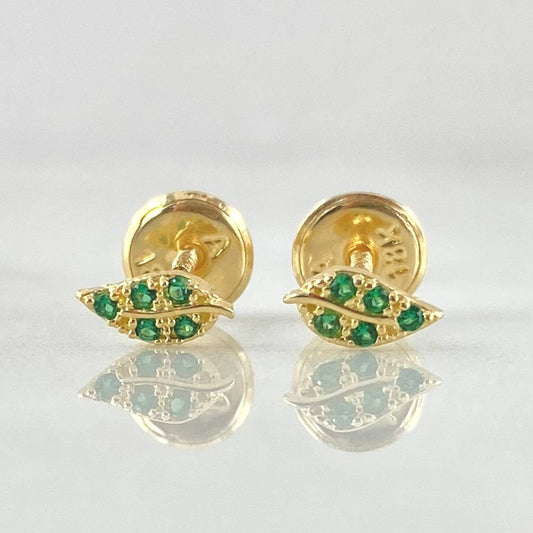 Topos Hoja 0.6gr / Oro 18K *