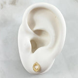 Topos Cara Feliz 0.8gr / Oro 18K *
