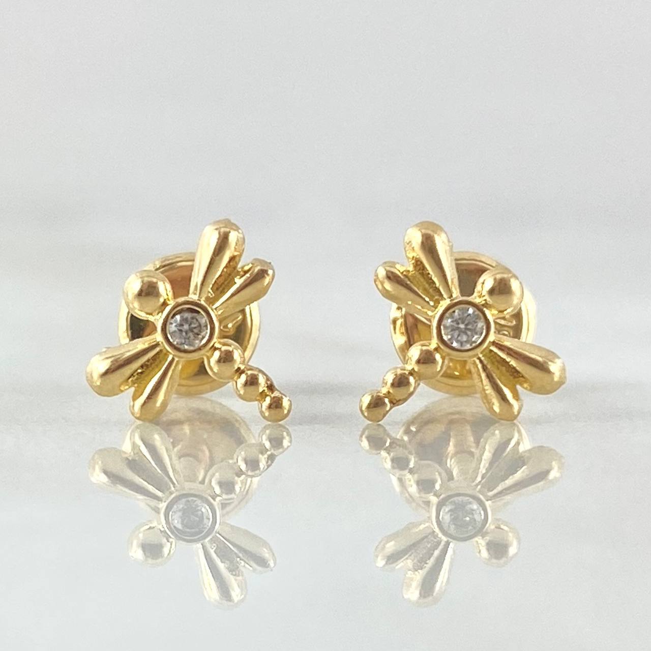 Topos Libelula 0.85gr / Oro 18K *