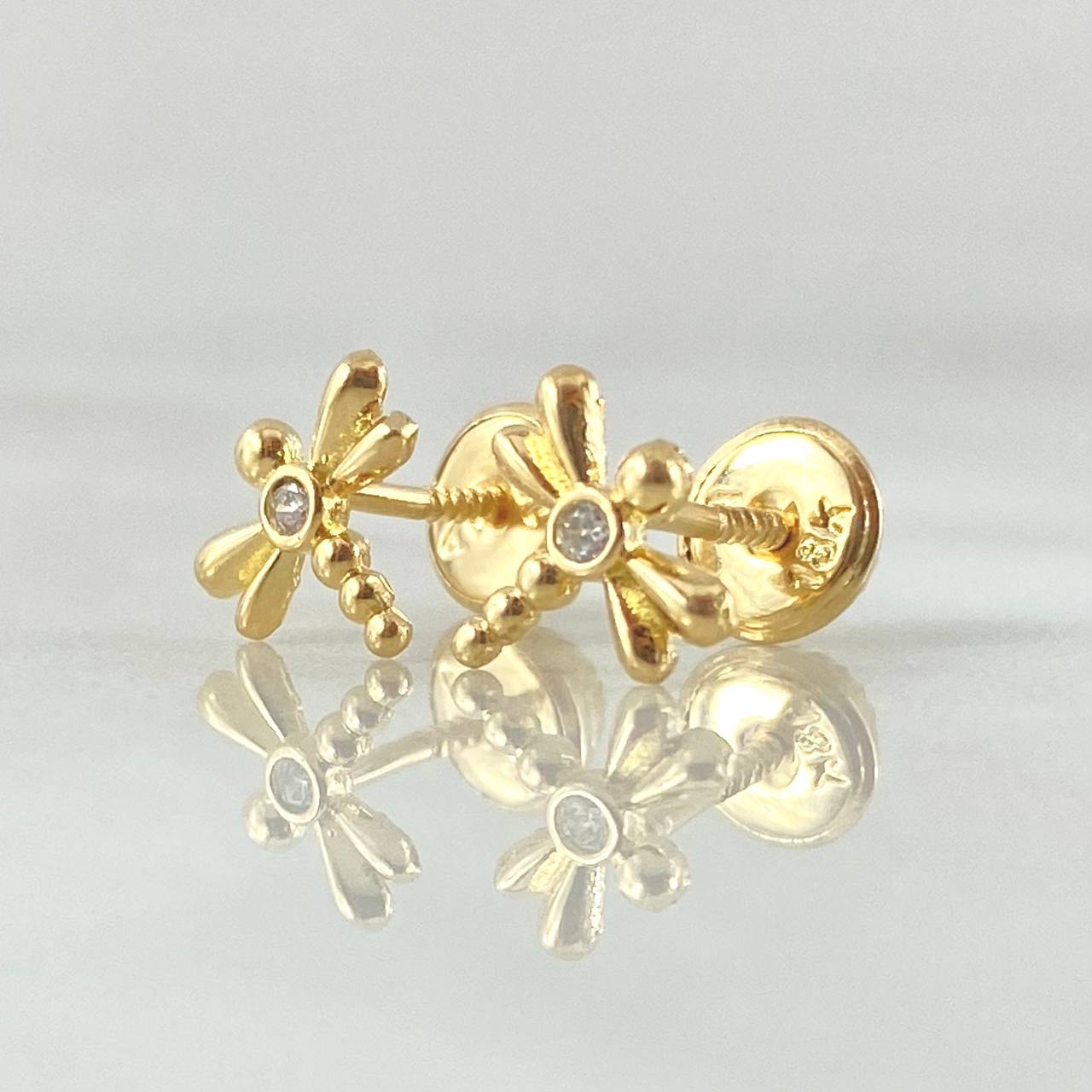Topos Libelula 0.85gr / Oro 18K *