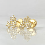 Topos Trio Flores 1.1gr / Oro 18K *