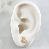 Topos Trio Flores 1.1gr / Oro 18K *