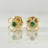Topos Flor 0.65gr / Oro 18K *