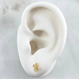 Topos Flor 0.65gr / Oro 18K