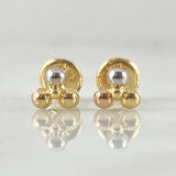 Topos Trio Bolas 0.5gr / Oro 18K *