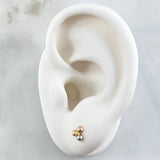 Topos Trio Bolas 0.5gr / Oro 18K *