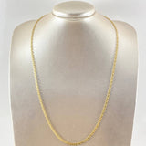 Cadena China 5.25gr / 60cm / Oro Amarillo +1 18K