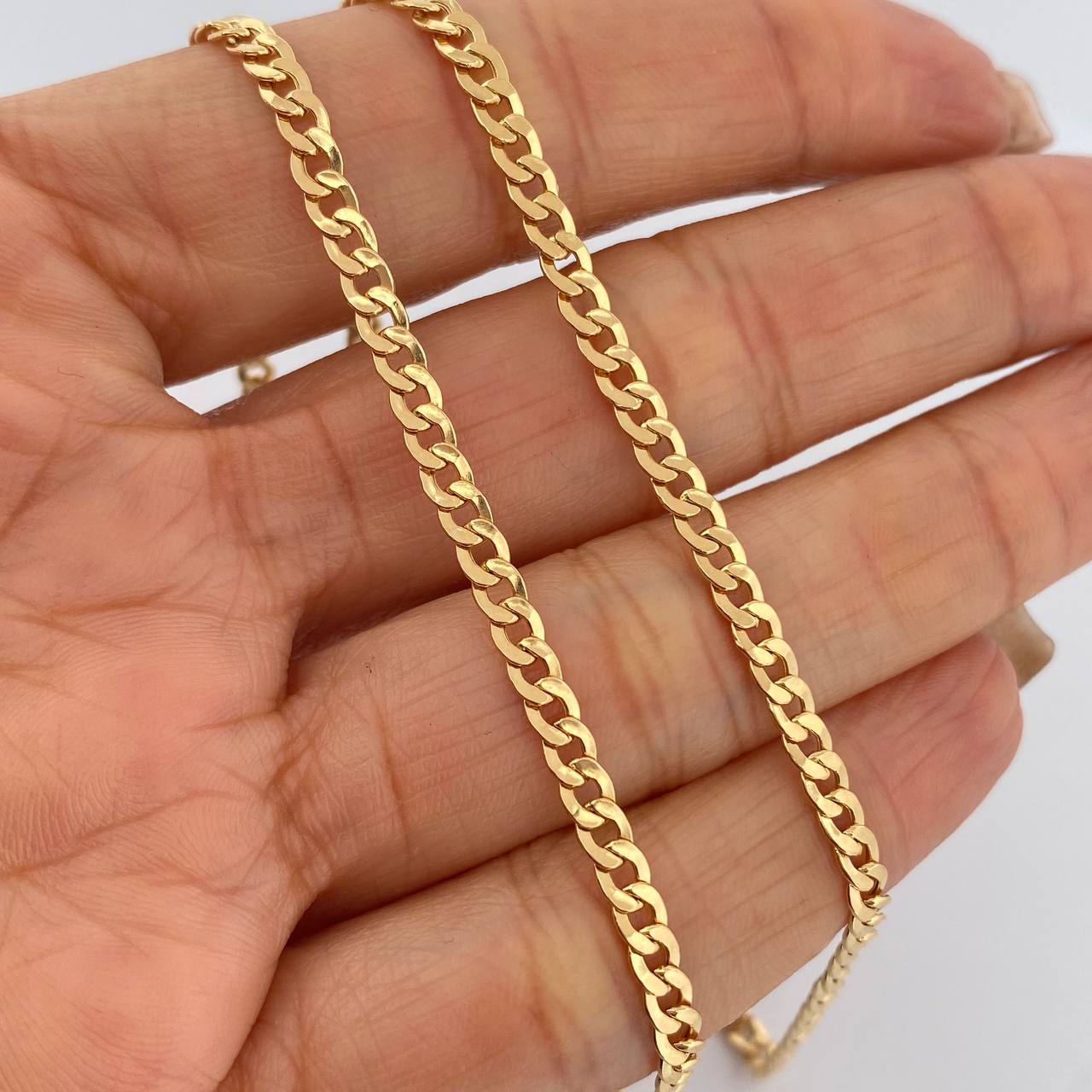 Cadena Cubana 14.05gr / 60cm / +0Oro 18K $