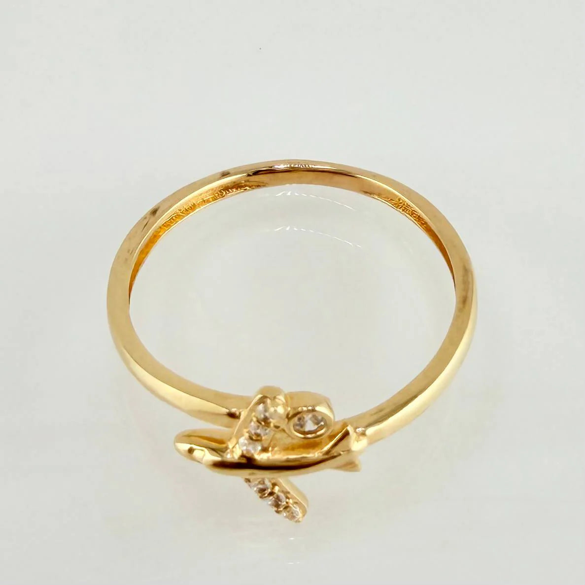 Anillo Avión 1.5 g / T5 1/2 Oro Amarillo 18K