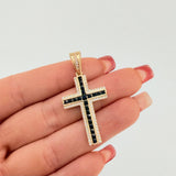 Dije Cruz 4.3gr / 4.3cm / Oro Amarillo 18K ©