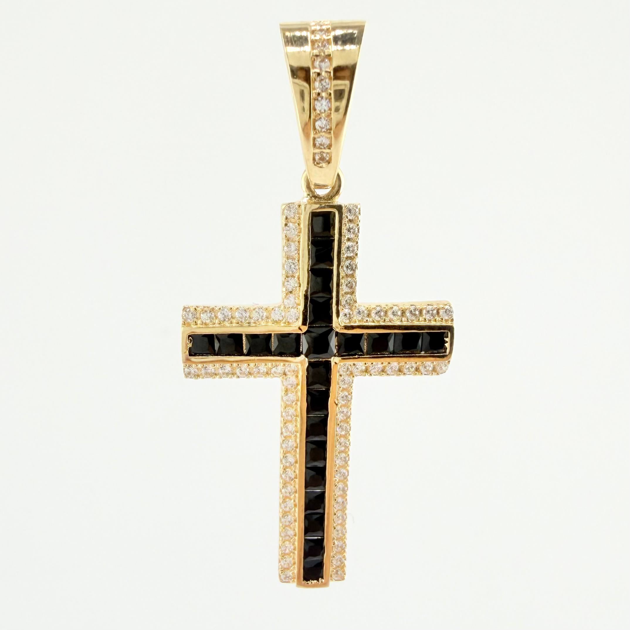 Dije Cruz 4.3gr / 4.3cm / Oro Amarillo 18K ©