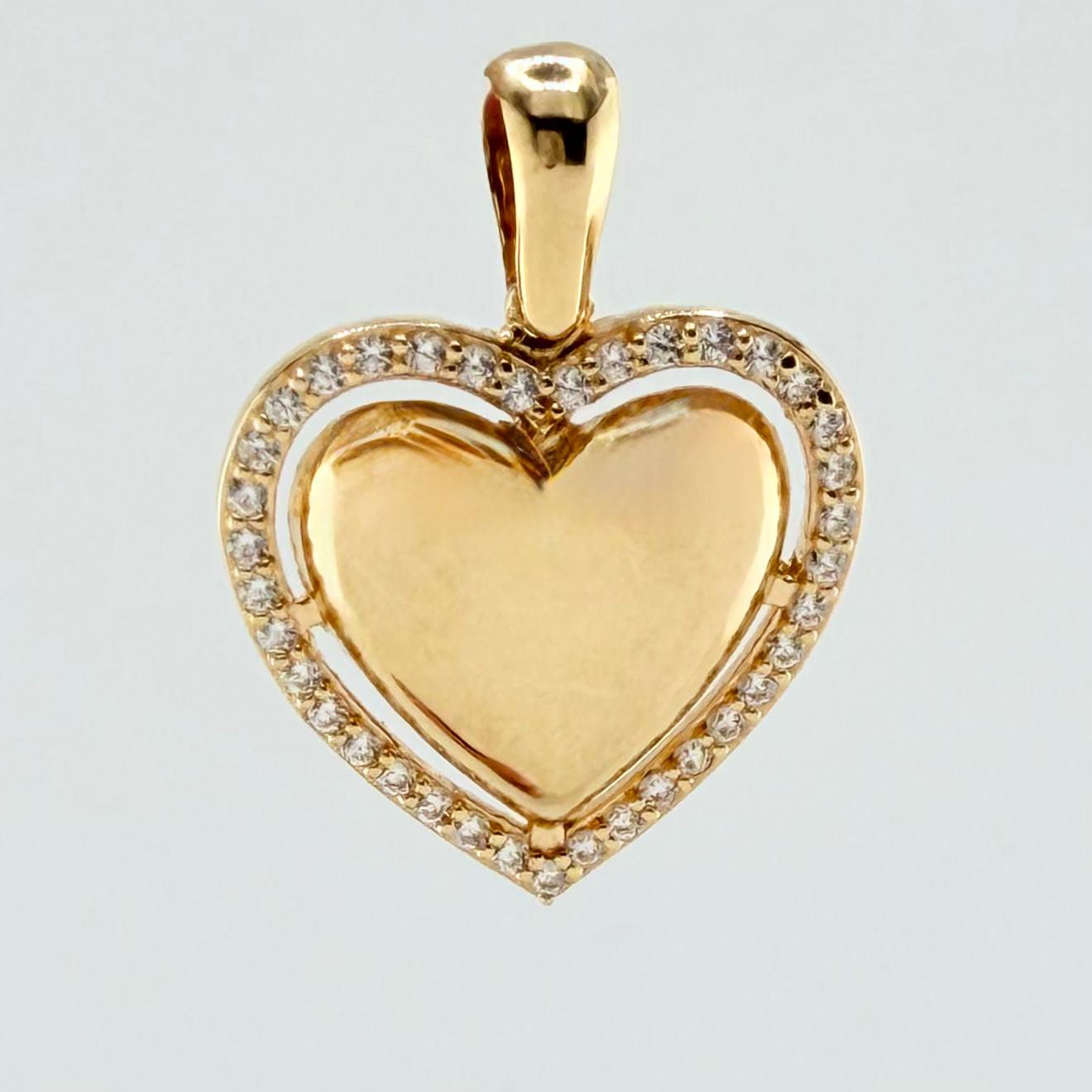 Dije Corazon 3.45gr / 2.7cm / Oro Amarillo 18K ©