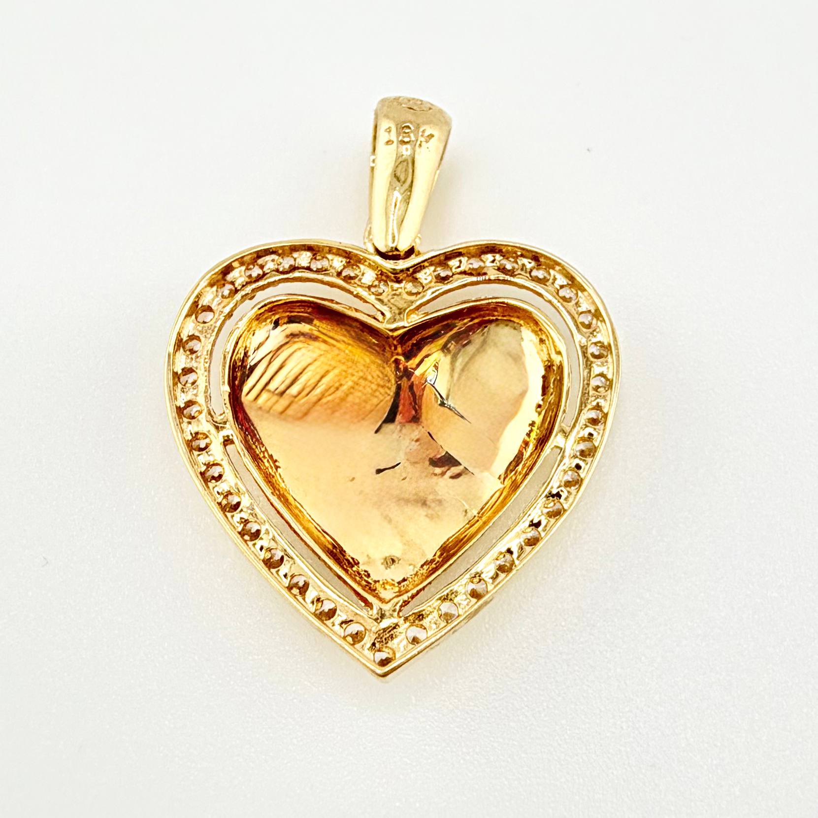 Dije Corazon 3.45gr / 2.7cm / Oro Amarillo 18K ©
