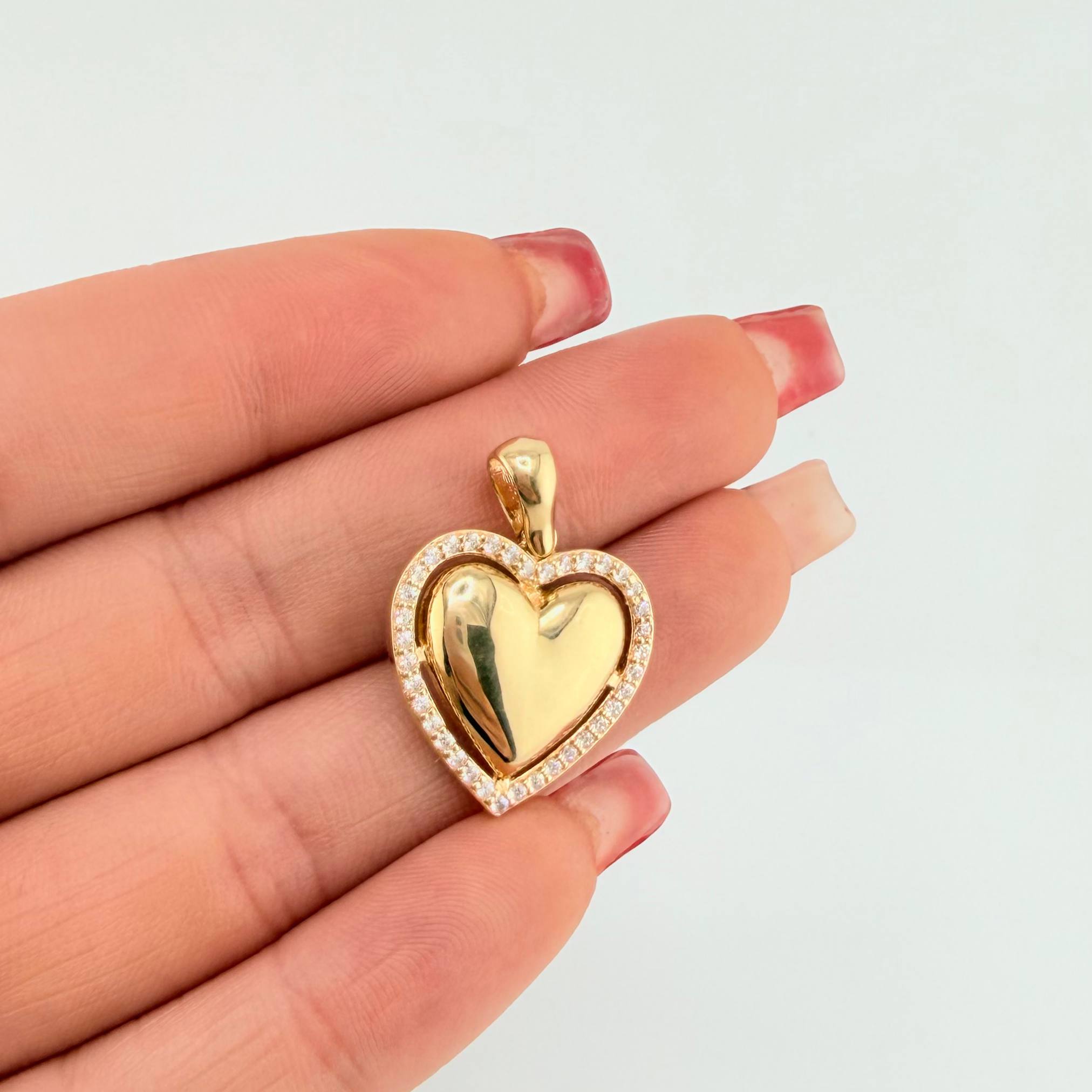Dije Corazon 3.45gr / 2.7cm / Oro Amarillo 18K ©