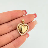 Dije Corazon 3.45gr / 2.7cm / Oro Amarillo 18K ©