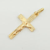 Dije Cruz Cristo 1.15gr / 2.8cm / Oro Amarillo 18K