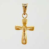 Dije Cruz Cristo 0.6gr / 2.7cm / Oro Amarillo 18K