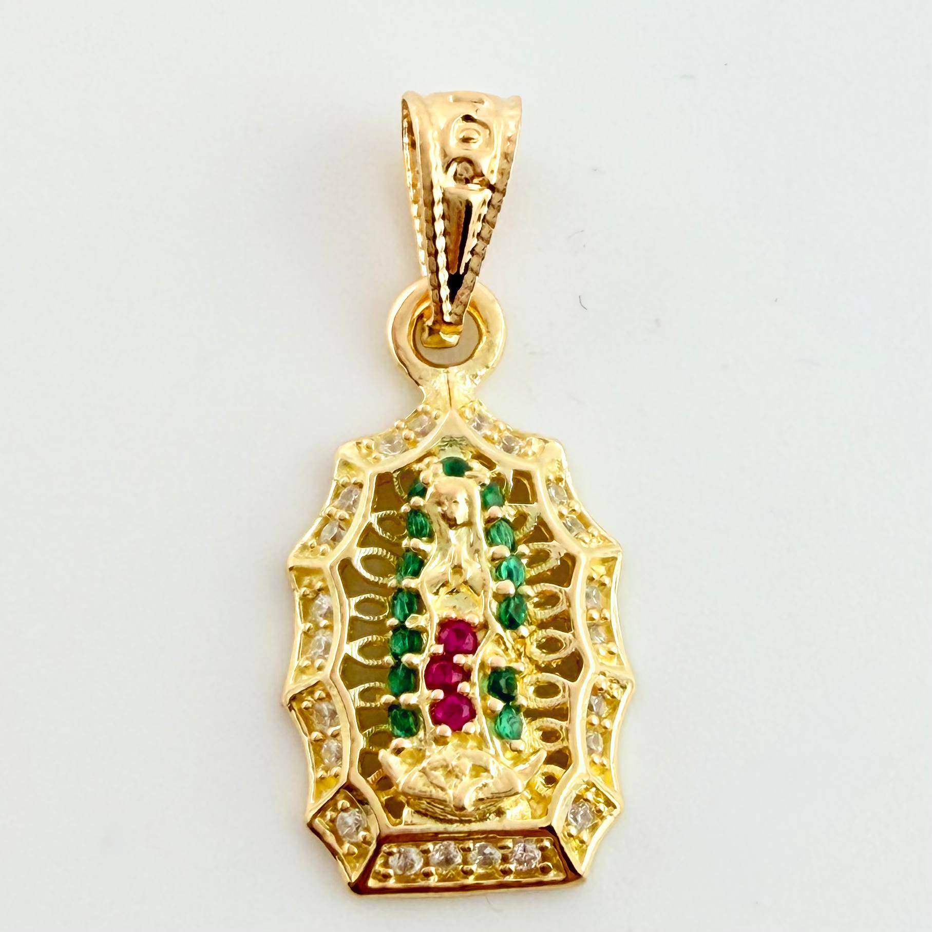 Dije Virgen Guadalupe 1.35gr / 2.3cm / Oro Amarillo 18K