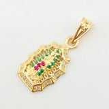 Dije Virgen Guadalupe 1.35gr / 2.3cm / Oro Amarillo 18K