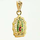 Dije Virgen Guadalupe 1.35gr / 2.3cm / Oro Amarillo 18K