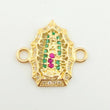 Herraje Virgen Guadalupe 1.3gr / 1.6cm / Oro Amarillo 18K