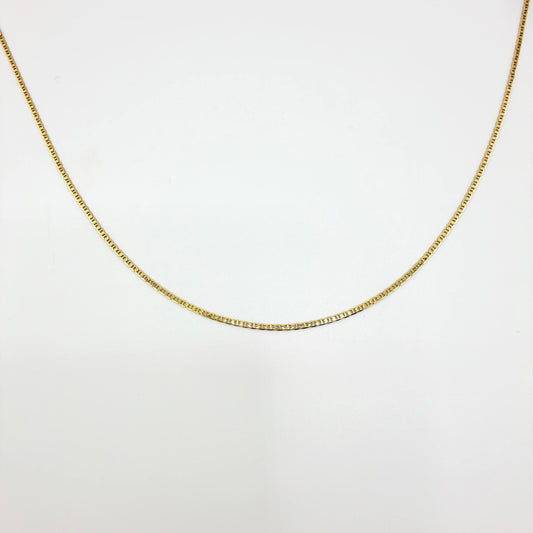 Cadena Escalera 1.5gr / 40cm / 1.3mm Oro Amarillo +3 18K ©