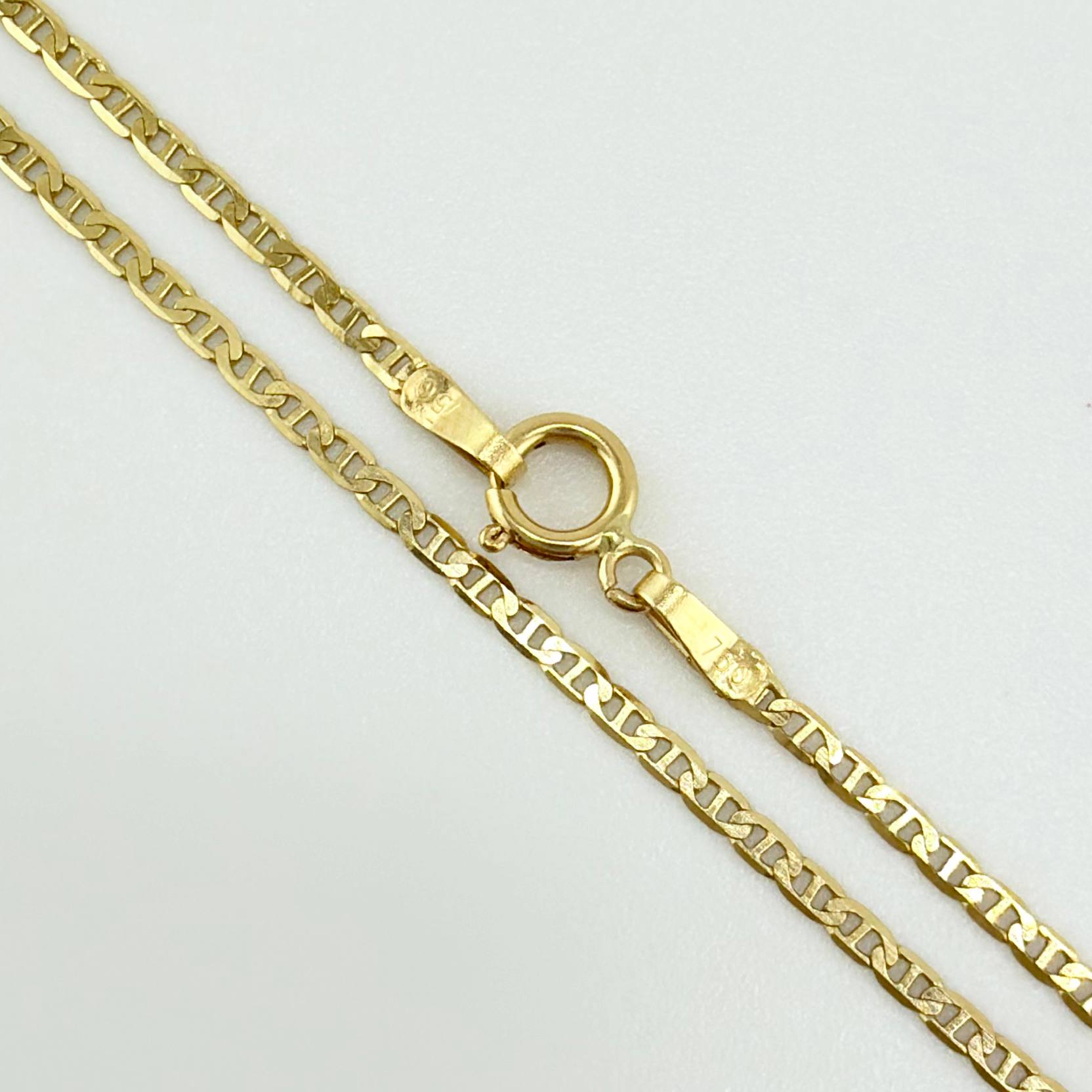 Cadena Escalera 1.5gr / 40cm / 1.3mm Oro Amarillo +3 18K ©