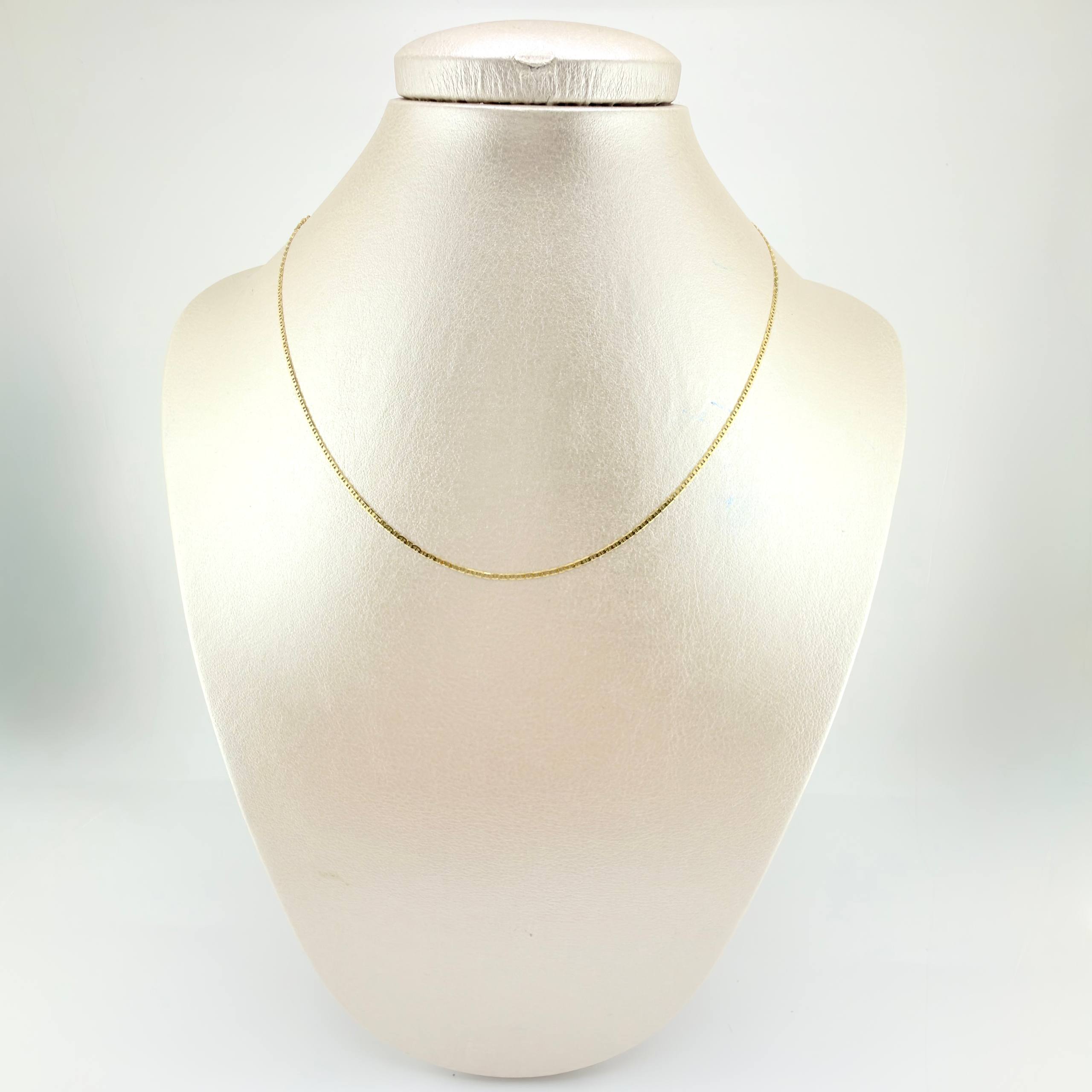 Cadena Escalera 1.5gr / 40cm / 1.3mm Oro Amarillo +3 18K ©