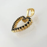 Dije Corazon Doble Faz 1.45gr / 1.9cm / Oro Amarillo 18K ©