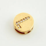 Dije Herraje Letra L 1.35gr / 1cm / Oro Amarillo 18K