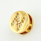 Dije Herraje Letra N 1.5gr / 1cm / Oro Amarillo 18K ©