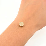 Dije Herraje Letra B 1.3gr / 1cm / Oro Amarillo 18K ©