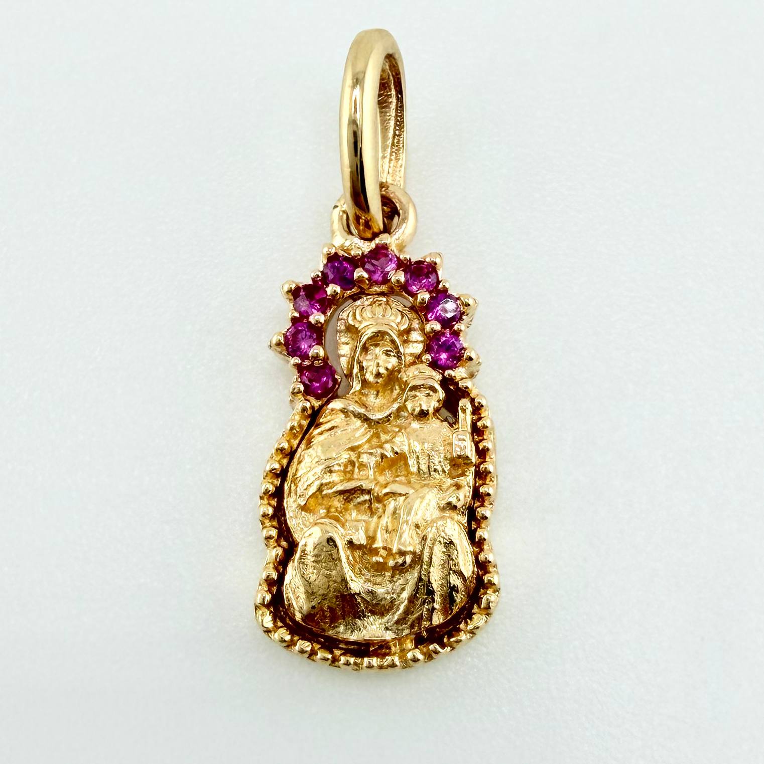 Dije Virgen Del Carmen 1.15gr / 1.8cm / Oro Amarillo 18K ©