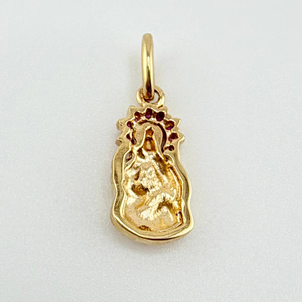 Dije Virgen Del Carmen 1.15gr / 1.8cm / Oro Amarillo 18K ©