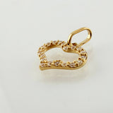 Dije Corazon 0.7gr / 1.5cm / Oro Amarillo 18K ©