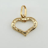 Dije Corazon 0.7gr / 1.5cm / Oro Amarillo 18K ©