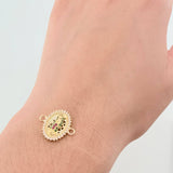 Herraje Virgen Guadalupe 1.65gr / 1.8cm / Oro Amarillo 18K