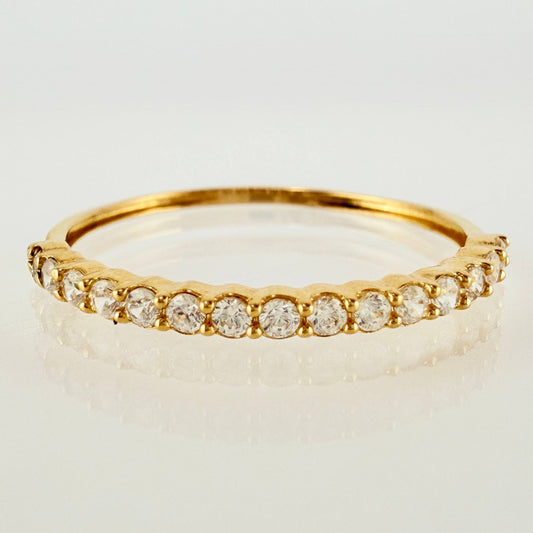 Anillo Churumbela 0.9gr / T7 1/2 / Oro Amarillo 18K