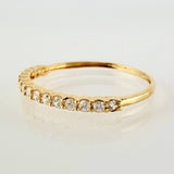 Anillo Churumbela 0.95gr / T7 / Oro Amarillo 18K