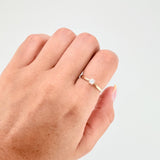 Anillo Solitario 1.05gr / T6 3/4 / Oro Amarillo 18K