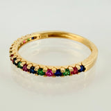 Anillo Churumbela 1.85gr / T7 / Oro Amarillo 18K