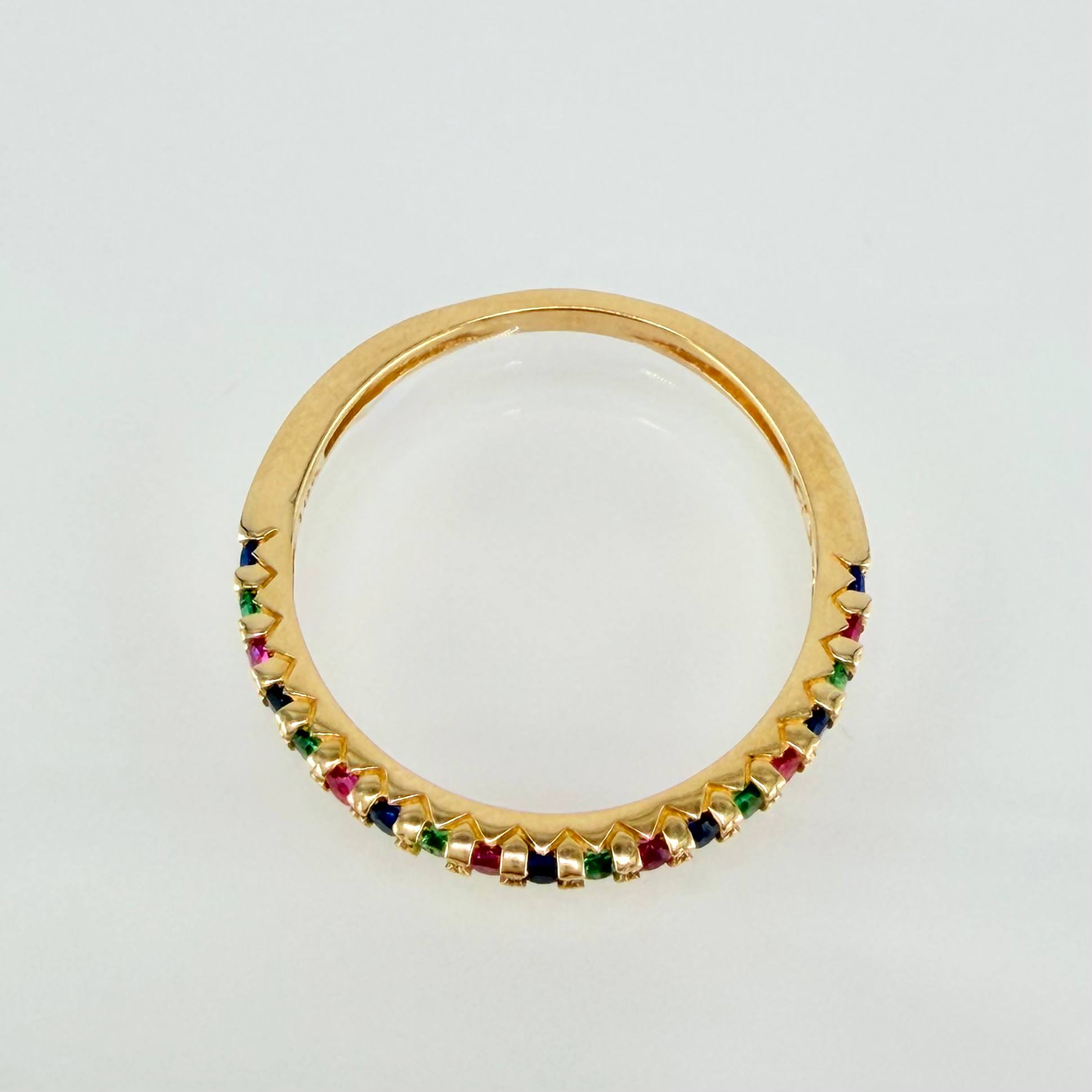 Anillo Churumbela 1.85gr / T7 / Oro Amarillo 18K