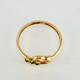 Anillo Corazón 1.1gr / T5 1/2 / Oro Amarillo 18K